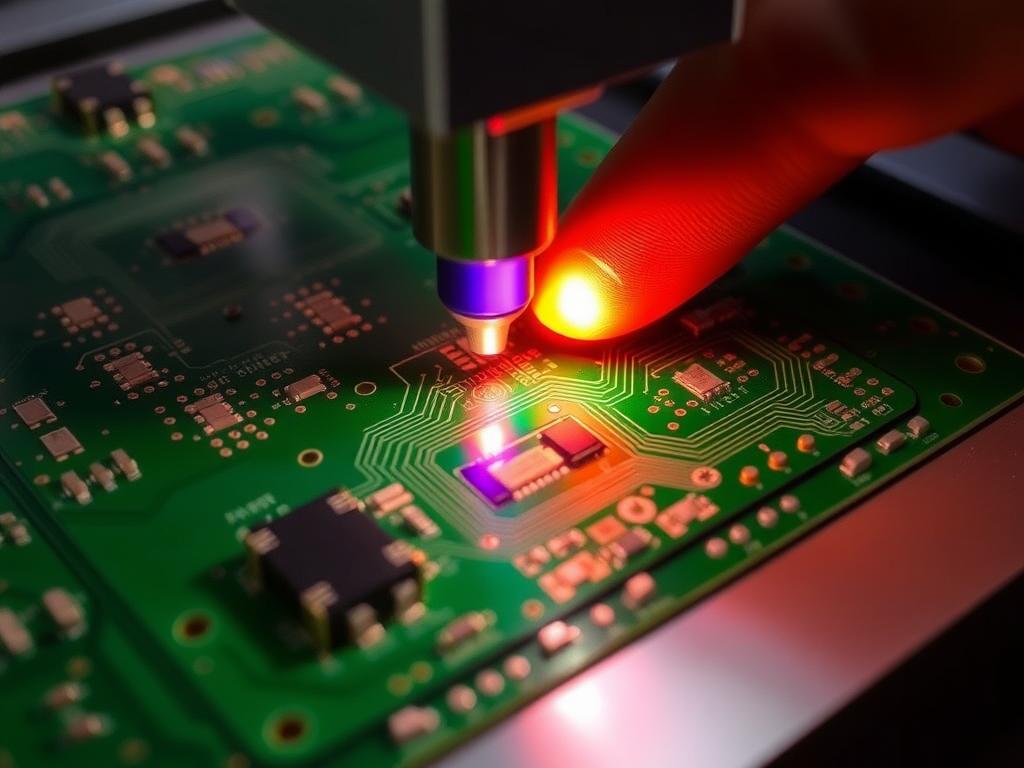 Flexible PCB laser depaneling 1