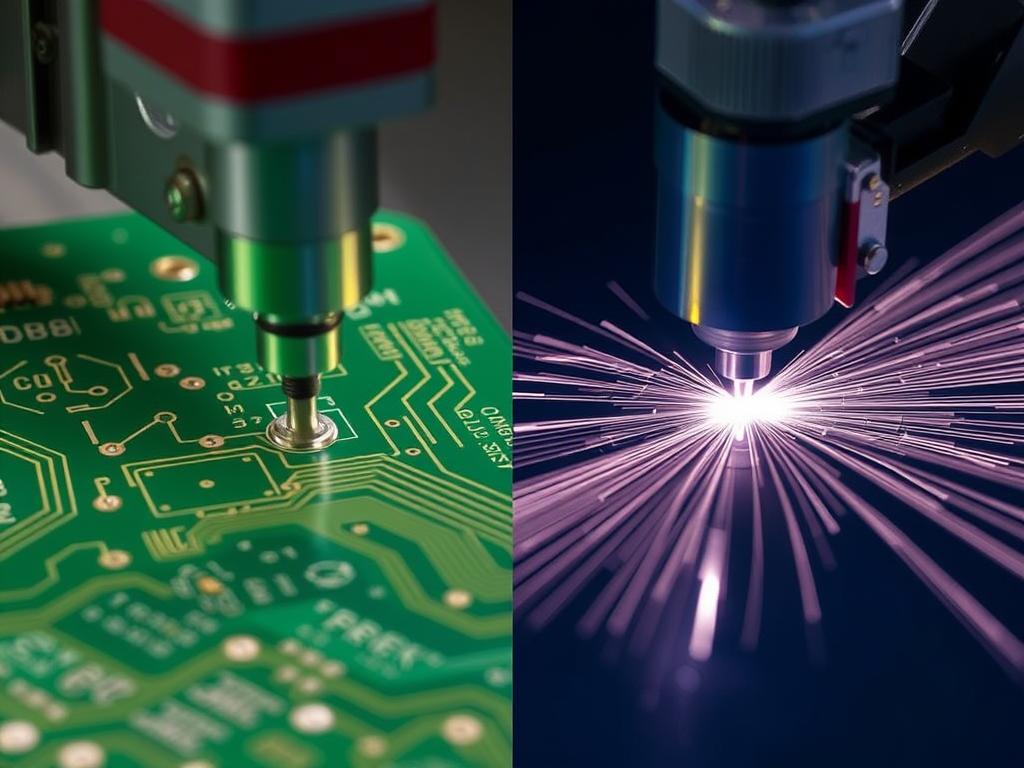 PCB punching vs. laser cutting