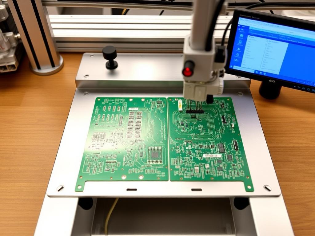 Desktop PCB depaneling systems