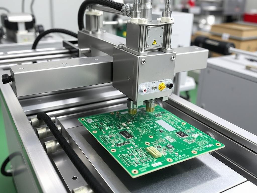 Semi automatic PCB depaneling machine